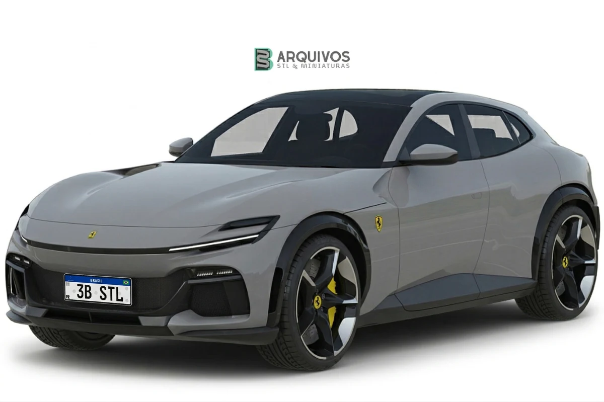 Modelo 3D STL - Ferrari Purosangue